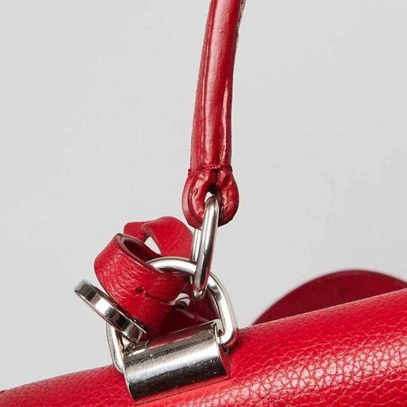 Louis Vuitton Rubis Calfskin Leather Lockme II Bag - Picture 2 of 11